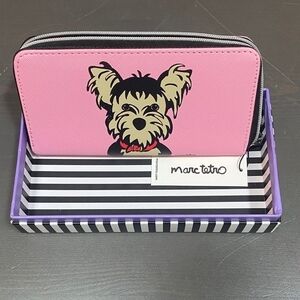 Marc Tetro Pink Dog Wallet